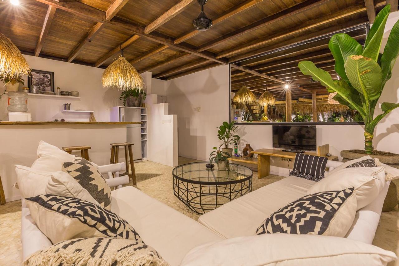 Eco Bamboo Bungalow 4 Villa Canggu Esterno foto